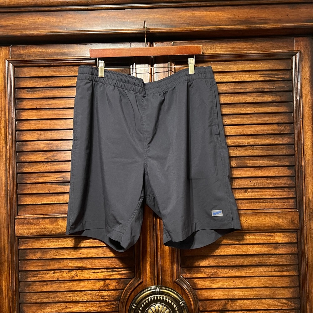 Duluth Trading Co. Pier Genius Unlined 9" Swim Shorts XL UPF 50 Sun Protection